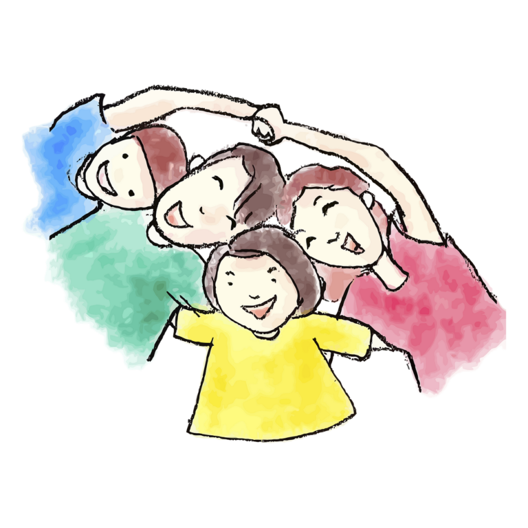 Happy family png sticker, transparent